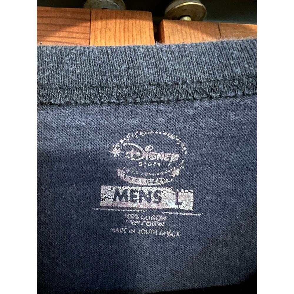 Disney Men's Mickey Mouse Crewneck T-Shirt Short Sleeve Dark Gray Size Large - Picture 10 of 10